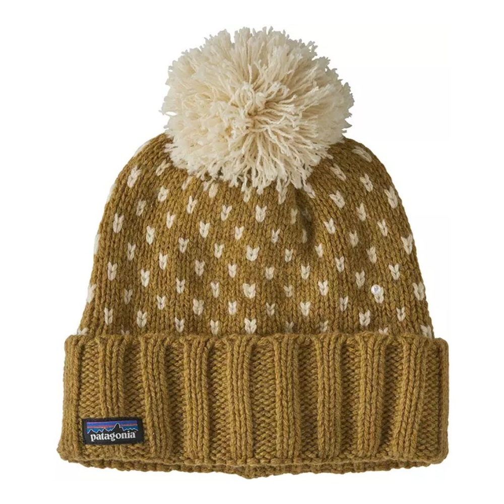 NWOT PATAGONIA Burnt Yellow Warm Winter Hat